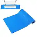 LUTER Alfombra Escalera Piscina, 1,5 mm Grosor Alfombrilla para Escalera de Piscina Almohadilla Antideslizante para Piscinas sobre el Suelo y Piscinas Enterradas (Azul, 9 x 36 Pulgadas/ 24 x 91,5 cm)