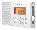 Sangean America, Inc. SNGH201 AM/FM Digital Shower Radio