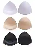 eBoot Pad di Reggiseno Bikini Inserti Pad Tirare sul Reggiseno, 3 Colori, Forma di Triangolo, 3 Paia