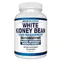 Arazo Nutrition White Kidney Bean Extract - 100% Pure Carb Blocker and Fat Absorber for Weight Support - Intercept Carbs