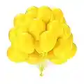 OWill Yellow Balloons, 50 pcs 10 inch Latex Yellow Pack with Balloon Kit, Party Balloons, Birthday Party Decorations, Multicoloured Balloons for Yellow Party Decorations