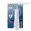 Oral-B Water Flosser Advanced, Cordless Portable Oral Irrigator Handle with 2 Nozzles