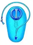 CamelBak Crux 2-Liter Water Reservoir - Hydration Bladder - Faster Water Flow Rate - Leak-Proof Water Bladder - Ergonomic Shape - Big Bite Valve - BPA-Free - 70oz, Blue