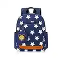 Cosyres Star Toddler Kids Backpack Rucksack for Boys/Girls Kindergarten Backpack for Nursery, Small, Dark Blue