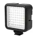 W49 Mini Portable Dimmable LED Video Light Panel On Camera Fill Light,49 LED Camera Light,Dimmable Camera Fill Light,for DSLR Camera Camcorder mini DVR for Wedding News Interview Macrophotography