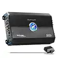 Planet Audio PL3000.1D Pulse 3000 Watt, 1 Ohm Stable Class D Monoblock Car Amplifier with Remote Subwoofer Control