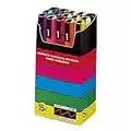 15 Posca Paint Markers, 3M Fine Posca Markers with Reversible Tips, Posca Marker Set of Acrylic Paint Pens | Posca Pens for Art Supplies, Fabric Paint, Fabric Markers, Paint Pen, Art Markers
