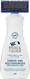 Bruno & Finchen Smacchiatore per tappezzeria e tappeti | Rimuove le macchie e elimina odori animali | Detergente anti urina cani e urina gatto per ceste, coperte, divani, tappeti ecc. | 650 ml