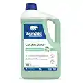 Sanitec, Luxor Green Aloe, Crema di Sapone Profumata Idratante con Glicerina e Antibatterico, Deterge le Mani Lasciandole Fresche e Pulite, pH 5,5, Dermatologicamente Testato, 5L 5000ml