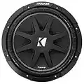 KICKER 43C124 Comp 12" 300 Watt SVC 4-Ohm Car Audio Subwoofer Sub