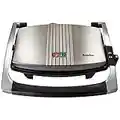 Breville Sandwich/Panini Press & Toastie Maker | 3-Slice | Non-stick-coated aluminium plates | Stainless Steel [VST025]