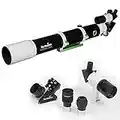 Sky-Watcher EvoStar 100 APO Doublet Refractor – Compact and Portable Optical Tube for Affordable Astrophotography and Visual Astronomy