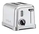 CUISINART CPT-160 Metal Classic 2-Slice Toaster, Brushed Stainless