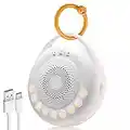 Machine à bruit blanc bébé portable avec lumière, musique pour endormir, 24 sons relaxants, batterie rechargeable, minuteur pour enfants et adultes