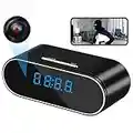 1080P Mini Camera Espion sans Fil WiFi Camera de Surveillance WiFi Interieur Alarme Maison sans Fil avec Camera Infrarouge Streaming WiFi a Distance Discrete Detecteur de Mouvement Vision Nocturne