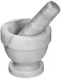 Fox Run 3835 3-Inch Marble Mortar and Pestle