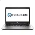 HP EliteBook 840 G3 Laptop 14-inch HD Display, Intel Core i5-6200U 2.3Ghz, 256GB SSD, 16GB DDR4 RAM, Webcam, WiFi, Windows 10 Pro (Renewed)