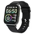 Smartwatch, Orologio Fitness Uomo Donna 1,69'' Touch Schermo Smart Watch con Contapassi/Cardiofrequenzimetro/Cronometro, Sportivo Fitness Tracker Impermeabil IP68, 24 Sportive, Notifiche Messaggi