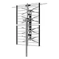 PrimeCables® 65 Miles Range High Gain VHF/UHF Combo HD TV Outdoor Antenna