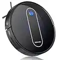 Deenkee Robot Vacuum, 3000PA WiFi/App/Alexa 3-in-1 Robot Vacuum and Mop,Gyroscope Navigation 3.0, 180 Mins Run time, 6 Clean Modes, Ultra Quiet & Slim,Ideal for Pet Hair,Hard Floor&Carpet