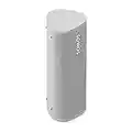 Sonos Roam SL Altavoz portátil, 10 Horas de autonomía, Impermeabilización Certificado IP67, Impermeable, Wi-Fi y Bluetooth, Multiroom, Apple AirPlay 2, Modo Ahorro de batería - Blanco