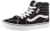 Vans Filmore Hi, Sneaker Unisex niños, Suede/Canvas Black/White, 37 EU