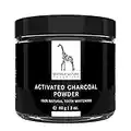 Aktivkohle Pulver von Mother Nature - Vegan - zur Zahnaufhellung & Zahnreinigung - Activated Charcoal als Teeth Whitening Powder für natürlich weiße Zähne - 60 g