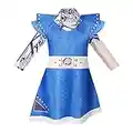 Zombies 3 Alien Costume Kids Halloween Cosplay for Party Girls Dress Up Outfits 5-12 Years