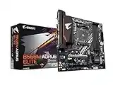 GIGABYTE B550M AORUS Elite (AM4/ AMD/ B550/ Micro-ATX/ DDR4/ Dual M.2/ PCIe 4.0/ Realtek GbE LAN/Gaming Motherboard)