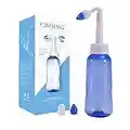 CROING (500ml Bouteille) Lavage de Nez/Sinus Rinse/Rinçage des Sinus/Lavage Nez/Irrigation Nasale/Neti Pot/Douche Nasale