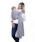 Amazonas Ring Sling Echarpes de Portage Grey 180 cm