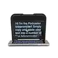 The Padcaster Parrot Teleprompter Kit, Portable Teleprompter for iPhone