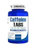 YAMAMOTO NUTRITION, Caffeine TABS 100 Compresse, Integratore Alimentare Pre-Workout con Vitamina B1 e Caffeina, Aumenta la Concentrazione, Senza Glutine e Senza Lattosio