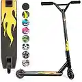 Stunt Scooters - Pro Scooter for Tricks and Stunts by Land Surfer - Land Surfer Stunt Scooter Flame - Scooter for Kids Ages 8-12 Teens Boys and Girls