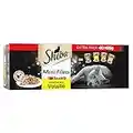 SHEBA Mini Filets - Sachets Fraîcheur en Sauce, Sélection à la Volaille pour Chat Adulte - 40x85g