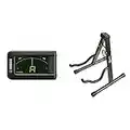 Yamaha - YTC5 - Accordeur Chromatique à Pince - Noir & Rockjam Aframe Stand de Guitare pour Toutes les Guitares Guitare Acoustique Support Support Stand Guitare Basse Guitare Électrique