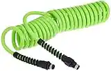 Flexzilla Polyurethane Recoil Air Hose, 1/4 in. x 15 ft., ZillaGreen - LP1415AFZ