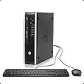 HP Elite 8300 Ultra Slim Desktop Computer, Intel Quad Core i5-3470S CPU, 8GB DDR3, 500GB HDD, USB 3.0, Windows 10 Pro (Renewed)