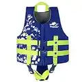 Jungen Mädchen Schwimmweste Schwimmen Jacke - Kinder Schwimmende Badeanzug Bademode Schwimmtraining Kleinkind Lernt Schwimmen