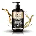 Argan Deluxe Shampoo per uomo e donna - cura dei capelli all'olio di argan per capelli secchi, danneggiati e lisci come dal parrucchiere - shampoo all'olio di argan dal Marocco - 300 ml