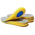 3 Pairs Elastic Shock Absorbing Shoe Insoles Breathable Honeycomb Sneaker Inserts Sports Shoe Insole Replacement Insoles for Men and Women (Men US 8-12)