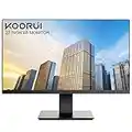 KOORUI 22 Inch Business Computer Monitor, FHD 1080p 75hz Desktop Monitor, Ultra Thin Eye Care Bezel HDMI VGA Ports LED Monitor for PC, Black