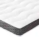 Amazon Basics - Coprimaterasso in memory foam , spessore 7 cm, 160 x 200 cm