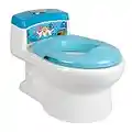 The First Years Pinkfong Baby Shark Potty Training Toilet and Toddler Toilet Seat - Potty Training Toilet Seat with Fun Flushing and Cheering Sounds