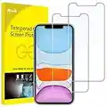 JETech Screen Protector for iPhone 11 and iPhone XR 6.1-Inch, Case Friendly, Tempered Glass Film, 2-Pack