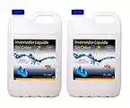 Pack 2 UDS - INVERNADOR LÍQUIDO SIN Cobre 10 litros (2x5 L.) - Desinfectante y Algicida para el Tratamiento de Piscinas en Invierno - Apto Piscinas Liner