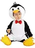 Funidelia | Disfraz de Pingüino para bebé Animales, Polo Sur - Disfraz para niños y divertidos accesorios para Fiestas, Carnaval y Halloween - Talla 12-24 meses - Blanco