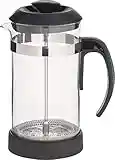 Trudeau French 1-Liter Coffee Press, Black, 1 Liter