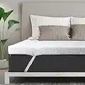 DOPEDIO Topper 90x200cm, 7,5cm Hoch Memory Foam, Gel Schaum Matratzen Topper für Boxspringbett, Weich Matratzenauflage Öko-TEX® Zertifiziert Matratzentopper für Wohnwagen Schlafsofa, Bezug Waschbar