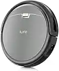 ILIFE A4s Robot Vacuum Cleaner with Powerful Suction and Remote Control, Super Quiet Design for Thin Carpet and Hard Floors